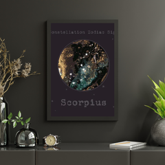 Diamond Painting Sternzeichen - Skorpion - SEOS Shop ®