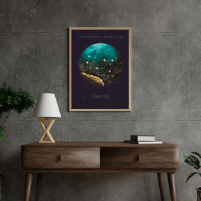 Diamantmalerei Sternzeichen - Zwillinge - SEOS Shop ®