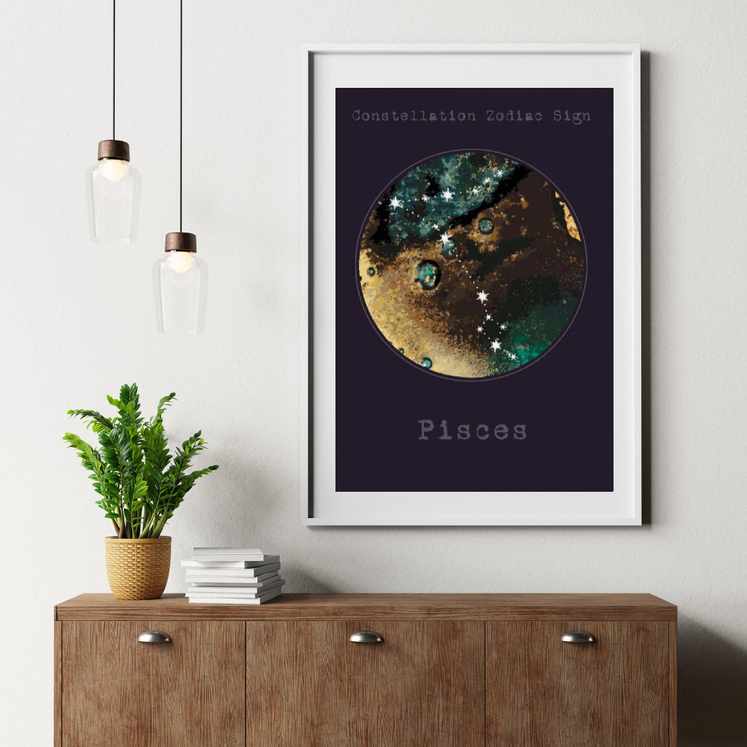 Diamond Painting Sternzeichen - Fische - SEOS Shop ®