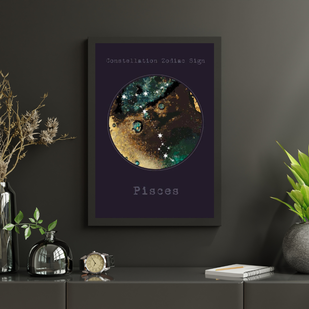Diamond Painting Sternzeichen - Fische - SEOS Shop ®