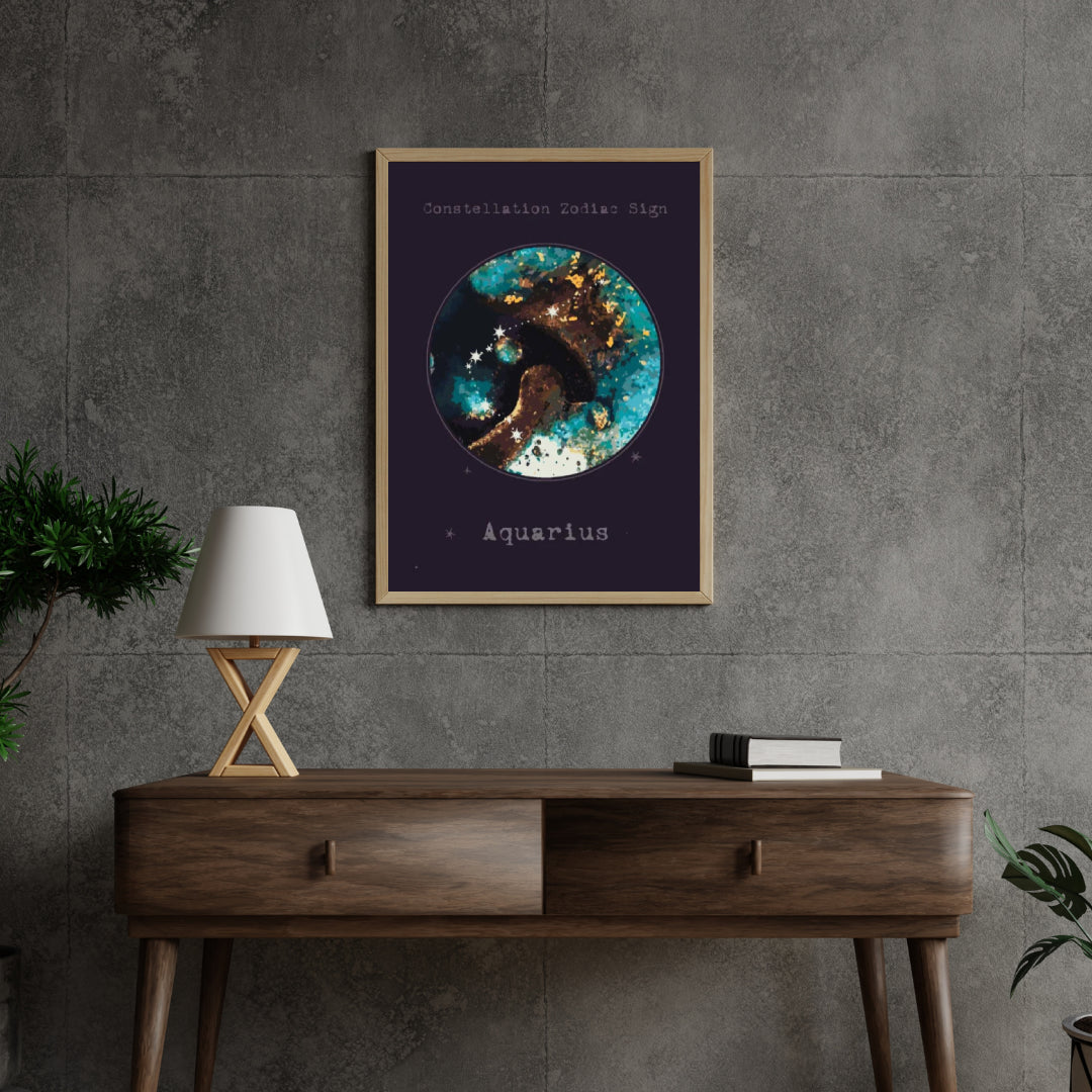 Diamond Painting Sternzeichen - Wassermann - SEOS Shop ®