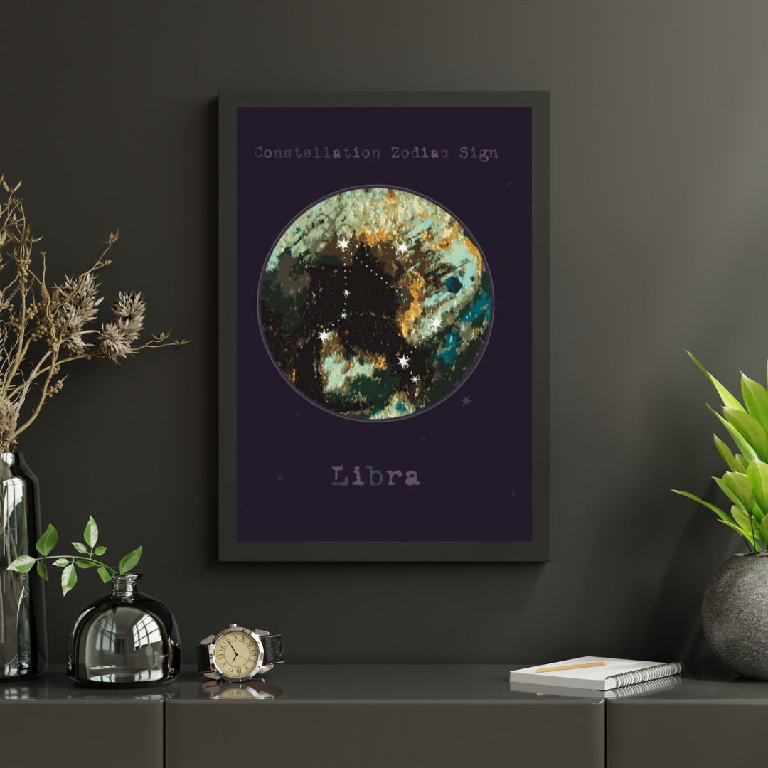 Diamond Painting Sternzeichen - Waage - SEOS Shop ®