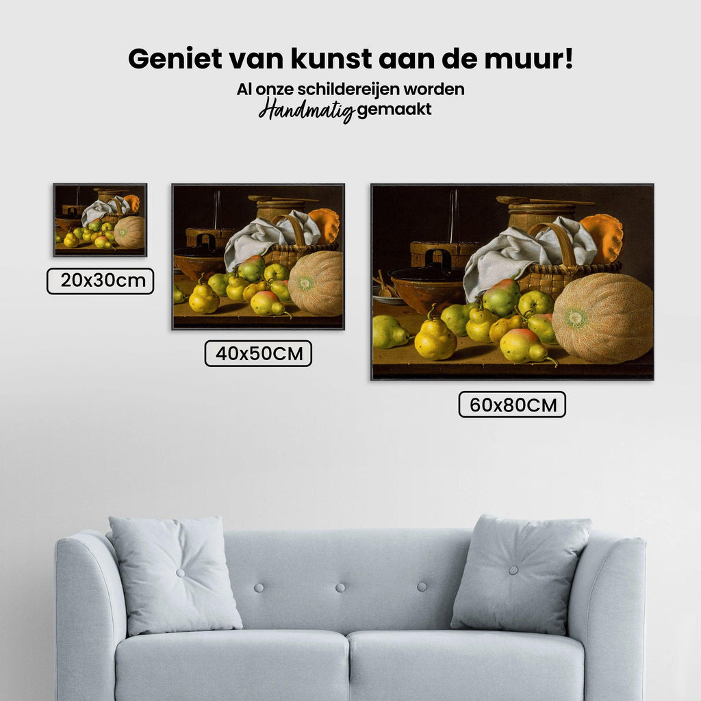 Diamond Painting Stillleben mit Melone und Birnen - SEOS Shop ®