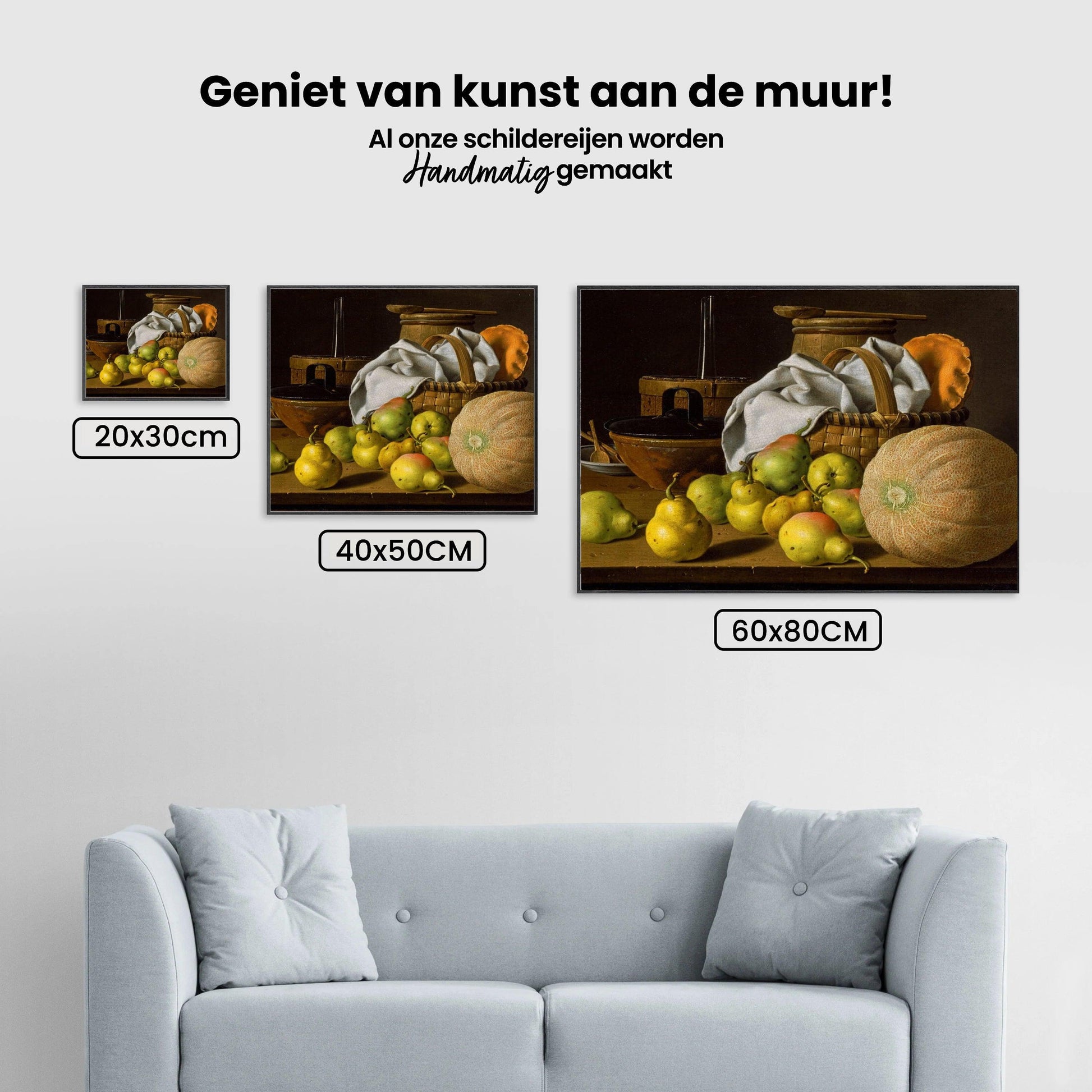 Diamond Painting Stillleben mit Melone und Birnen - SEOS Shop ®