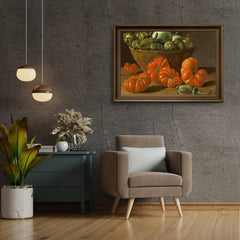 Diamond Painting Stillleben mit Tomaten, einer Schüssel Auberginen und Zwiebeln - SEOS Shop ®