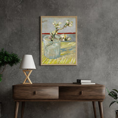 Diamond Painting Zweig einer blühenden Mandelblüte im Glas - SEOS Shop ®