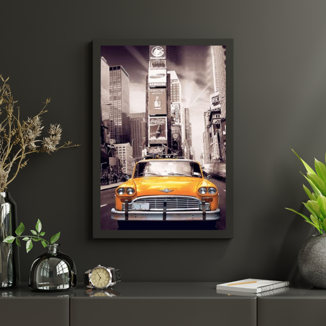 Diamond Painting Taxi in New York - SEOS Shop ®