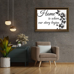 Diamond Painting Zuhause ist, wo unsere Geschichte beginnt – SEOS Shop ®