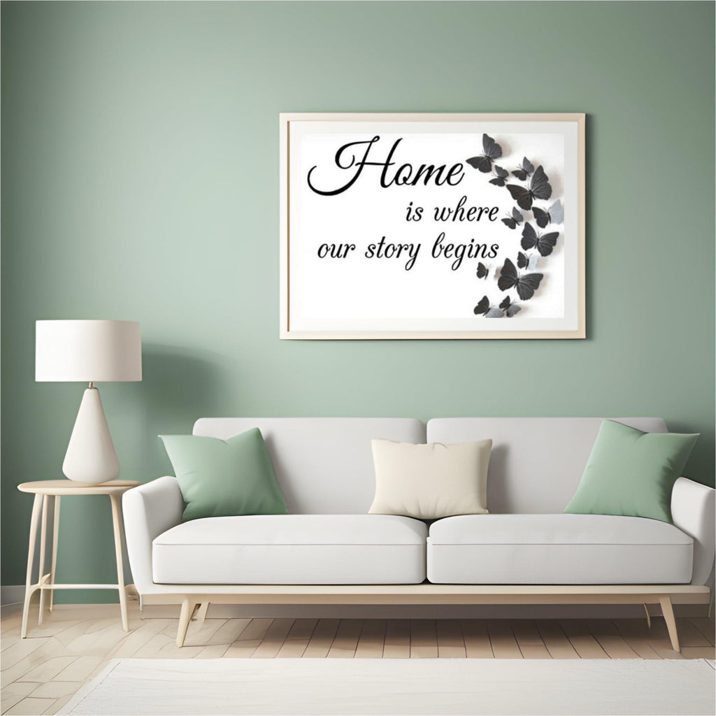 Diamond Painting Home ist der Ort, an dem unsere Geschichte beginnt – SEOS Shop ® 