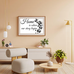Diamond Painting Zuhause ist, wo unsere Geschichte beginnt – SEOS Shop ®