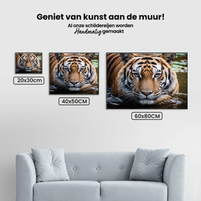 Diamantmalerei Tiger im Wasser - SEOS Shop ®