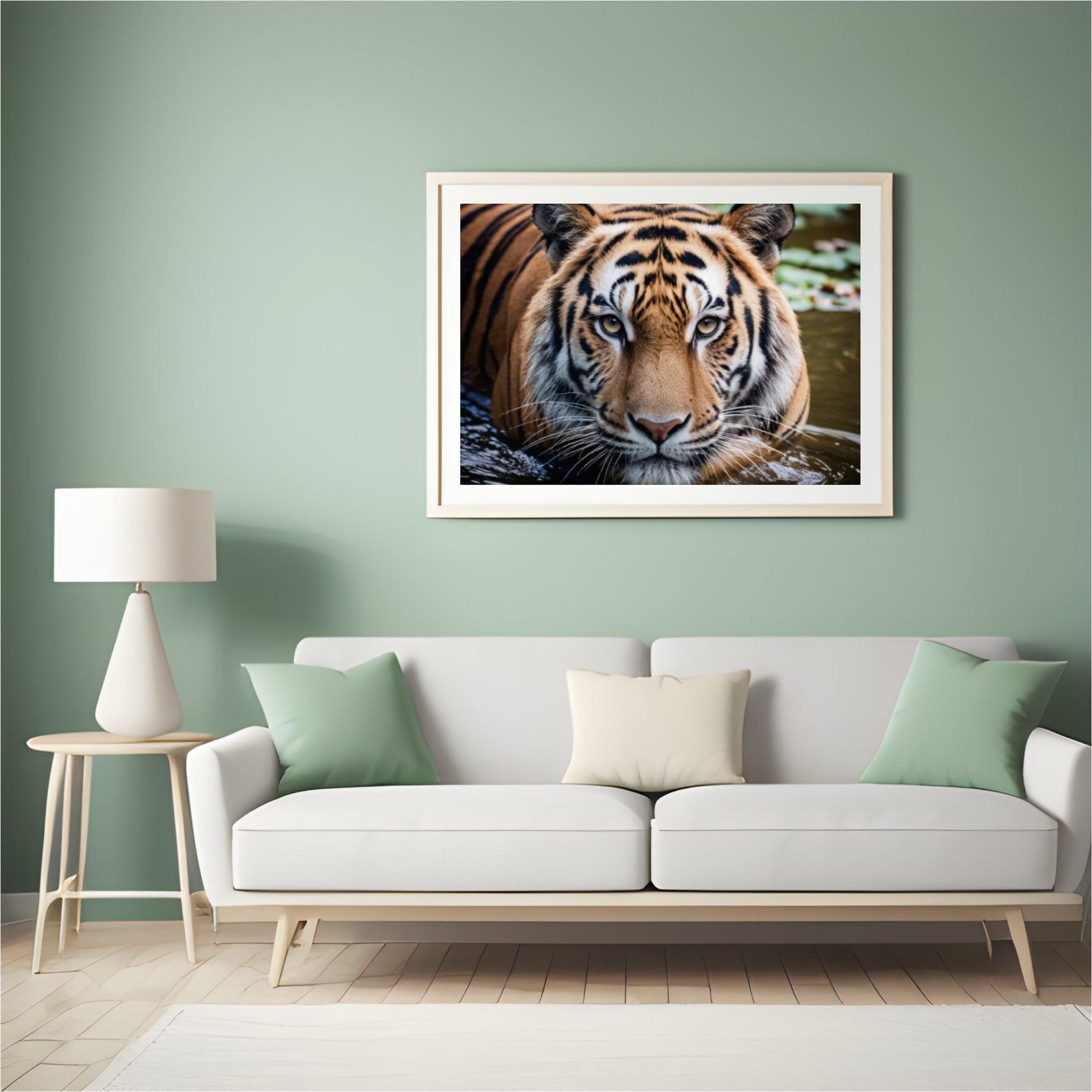 Diamantmalerei Tiger im Wasser - SEOS Shop ®