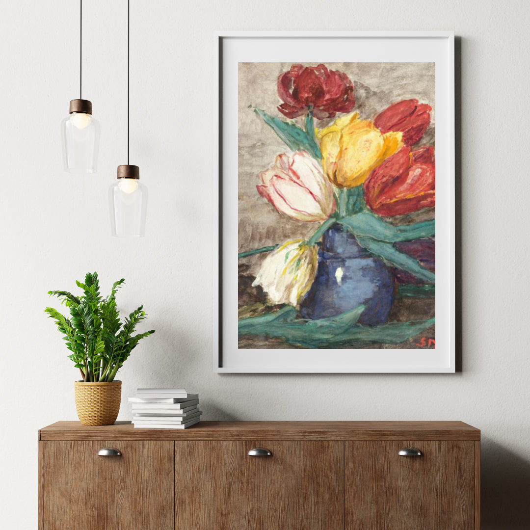Diamantmalerei Tulpen in einer Vase - SEOS Shop ®