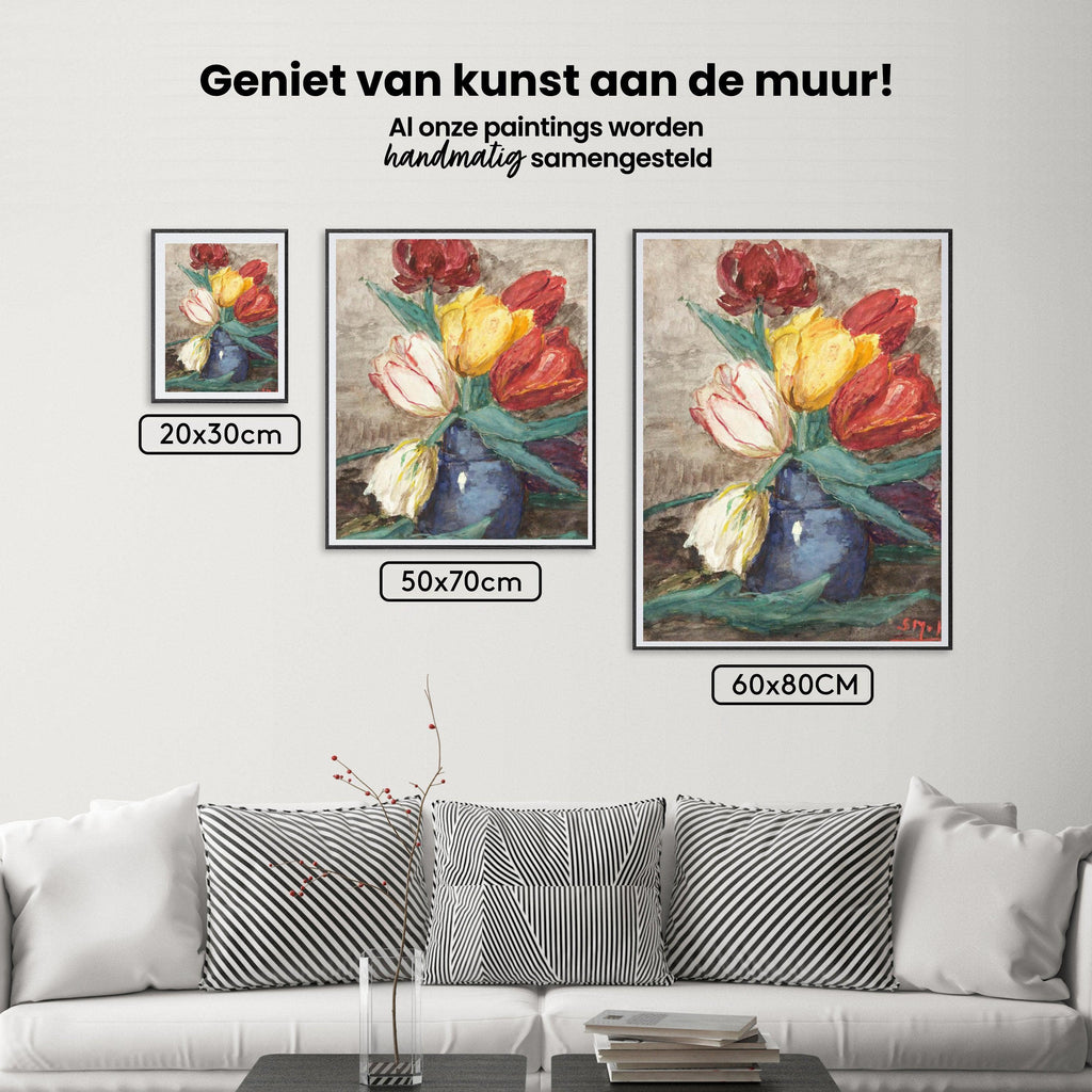 Diamantmalerei Tulpen in einer Vase - SEOS Shop ®