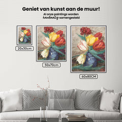 Diamantmalerei Tulpen in einer Vase - SEOS Shop ®