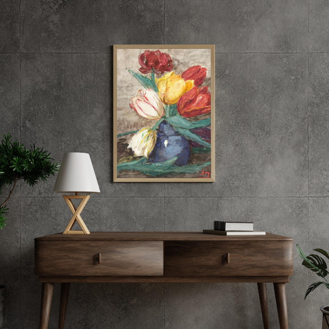 Diamantmalerei Tulpen in einer Vase - SEOS Shop ®