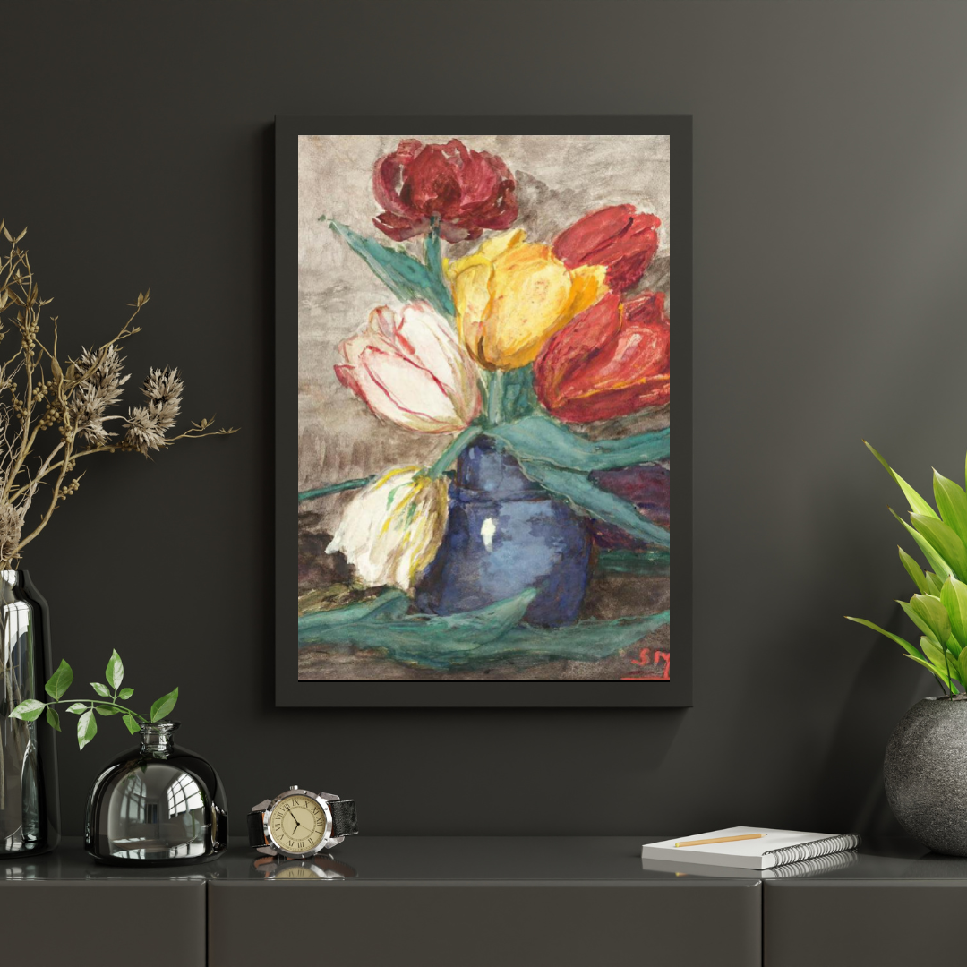Diamantmalerei Tulpen in einer Vase - SEOS Shop ®