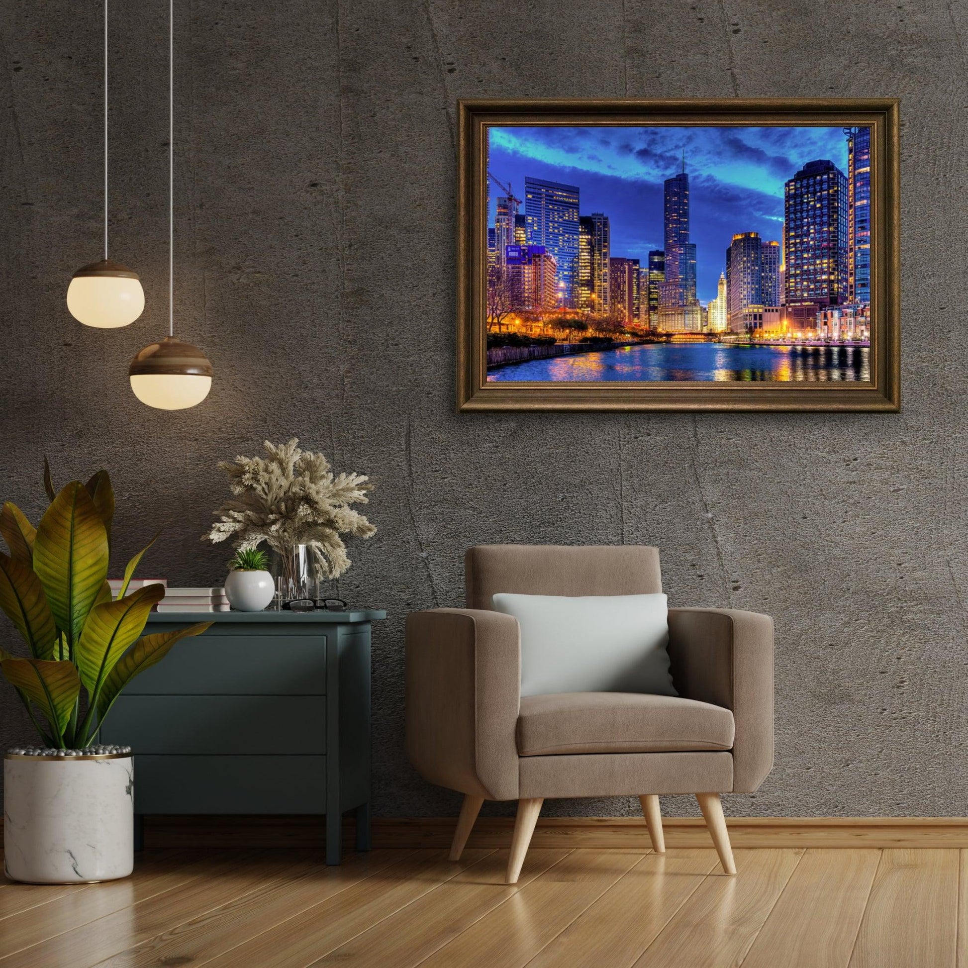 Diamond Painting USA Stadt Nacht - SEOS Shop ®