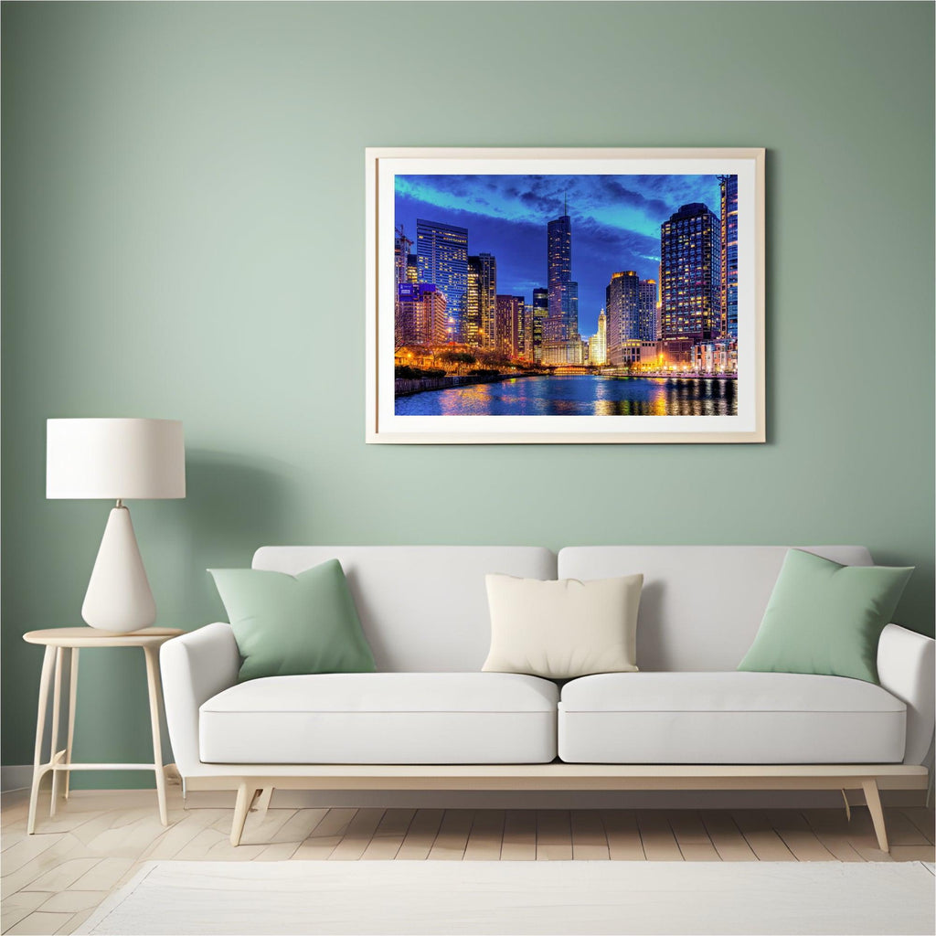 Diamond Painting USA Stadt Nacht - SEOS Shop ®