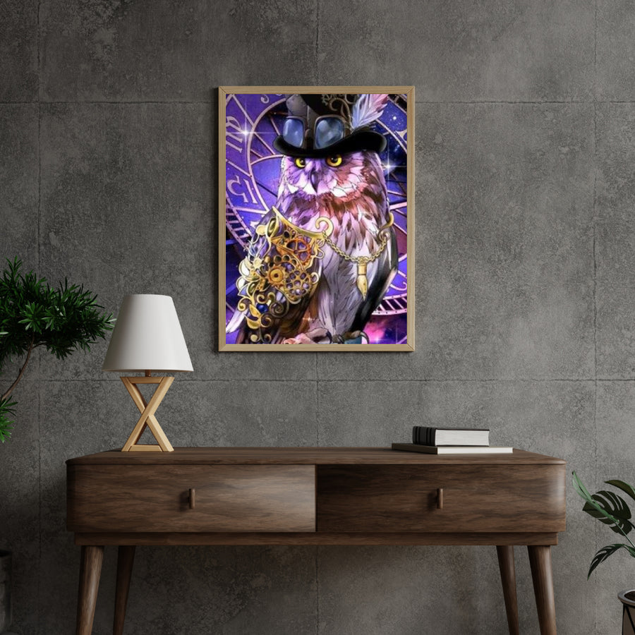 Diamantmalerei Eulenuhr - SEOS Shop ®