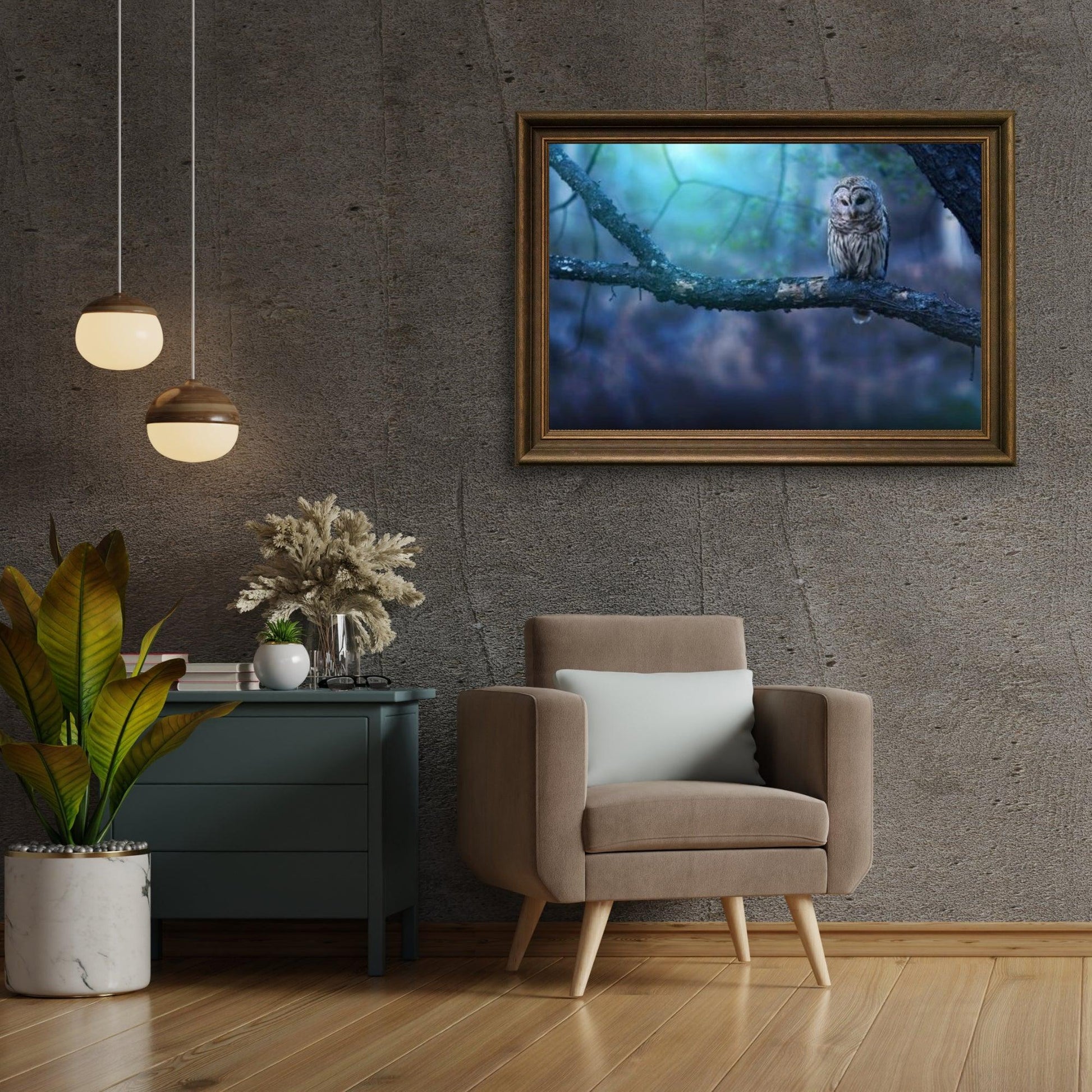 Diamond Painting Eule auf Ast – SEOS Shop ®