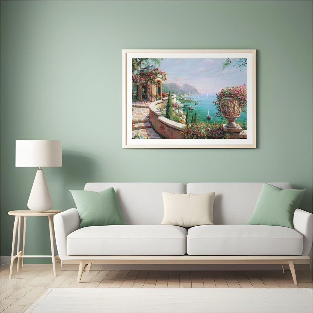 Diamond Painting Ansicht mit Nebel – SEOS Shop ®