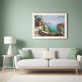 Diamond Painting Ansicht mit Nebel – SEOS Shop ®