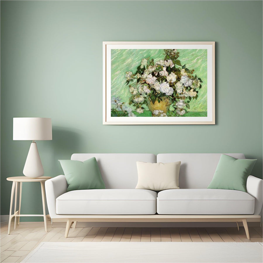 Diamond Painting Vase mit rosa Rosen - SEOS Shop ®