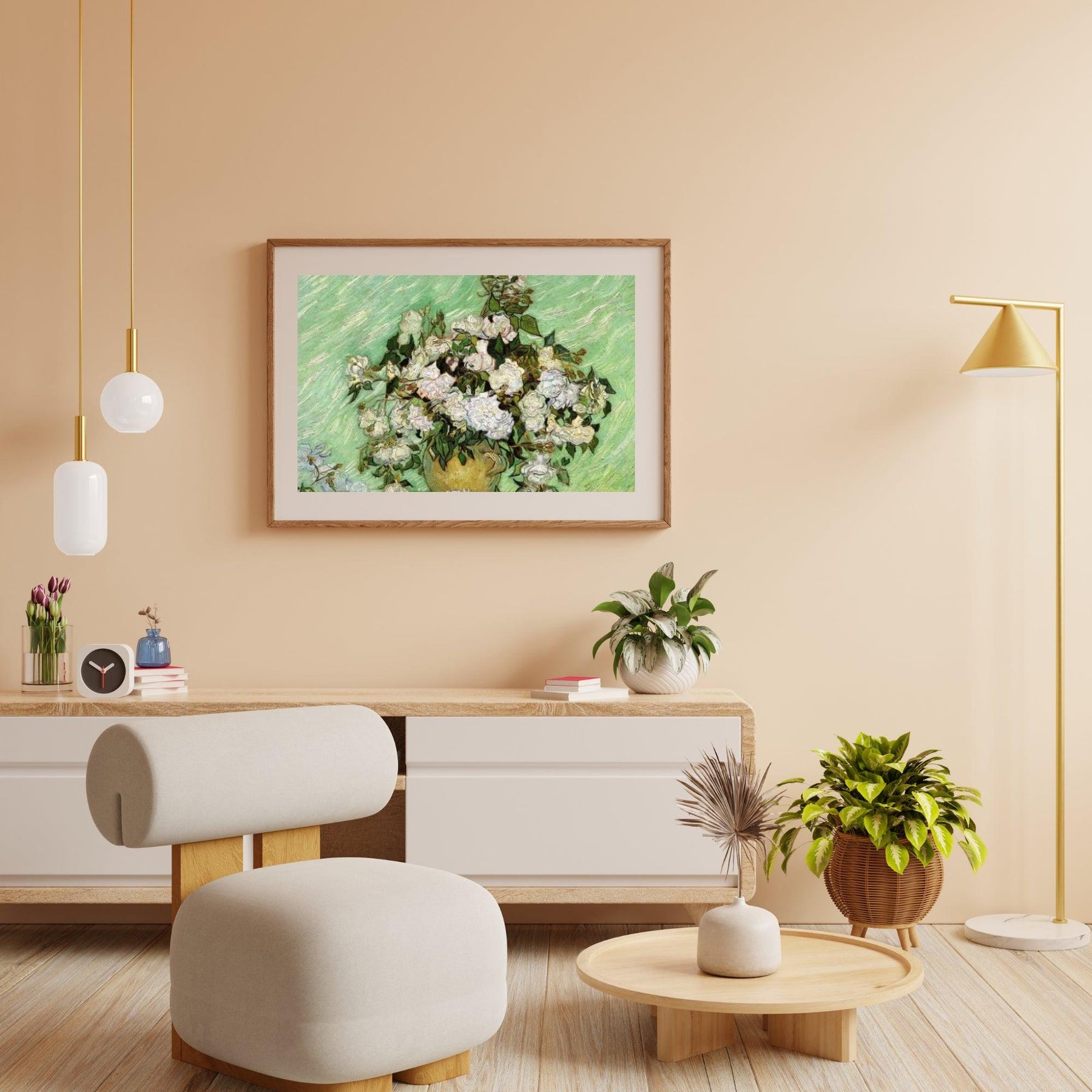 Diamond Painting Vase mit rosa Rosen - SEOS Shop ®