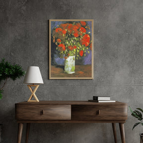 Diamond Painting Vase mit roten Mohnblumen - SEOS Shop ®