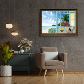 Diamond Painting Urlaubsfoto - Strand mit Meer – SEOS Shop ®