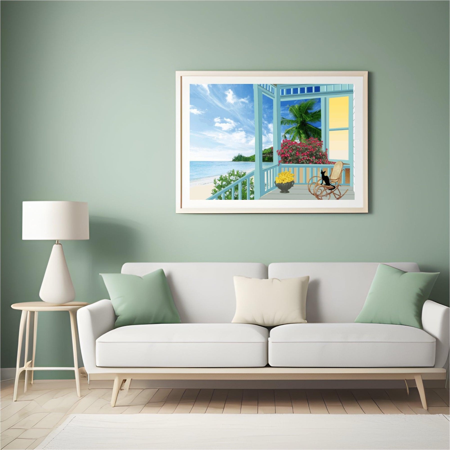 Diamond Painting Urlaubsfoto - Strand mit Meer – SEOS SHOP