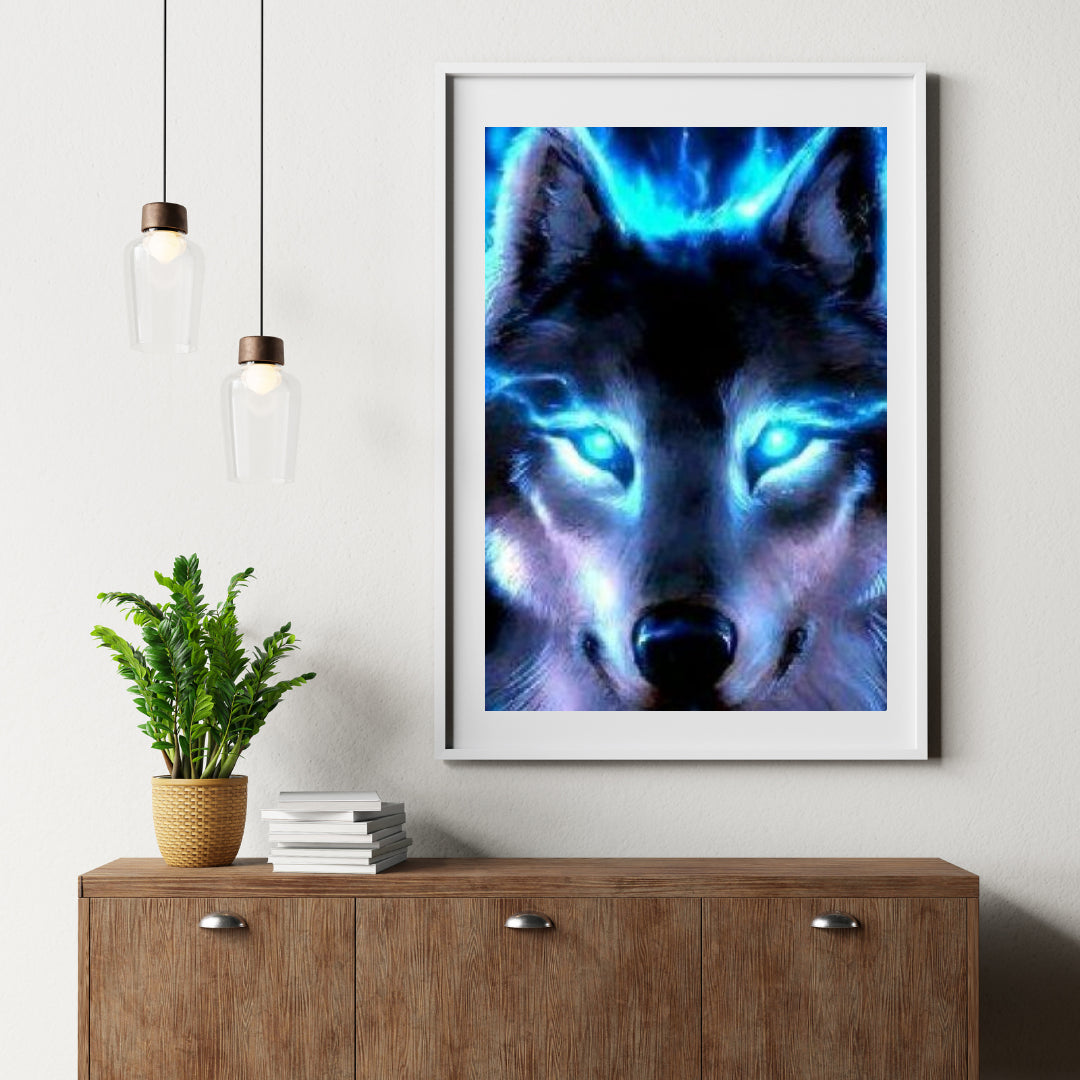 Diamond Painting Beleuchtung Wolf - SEOS Shop ®