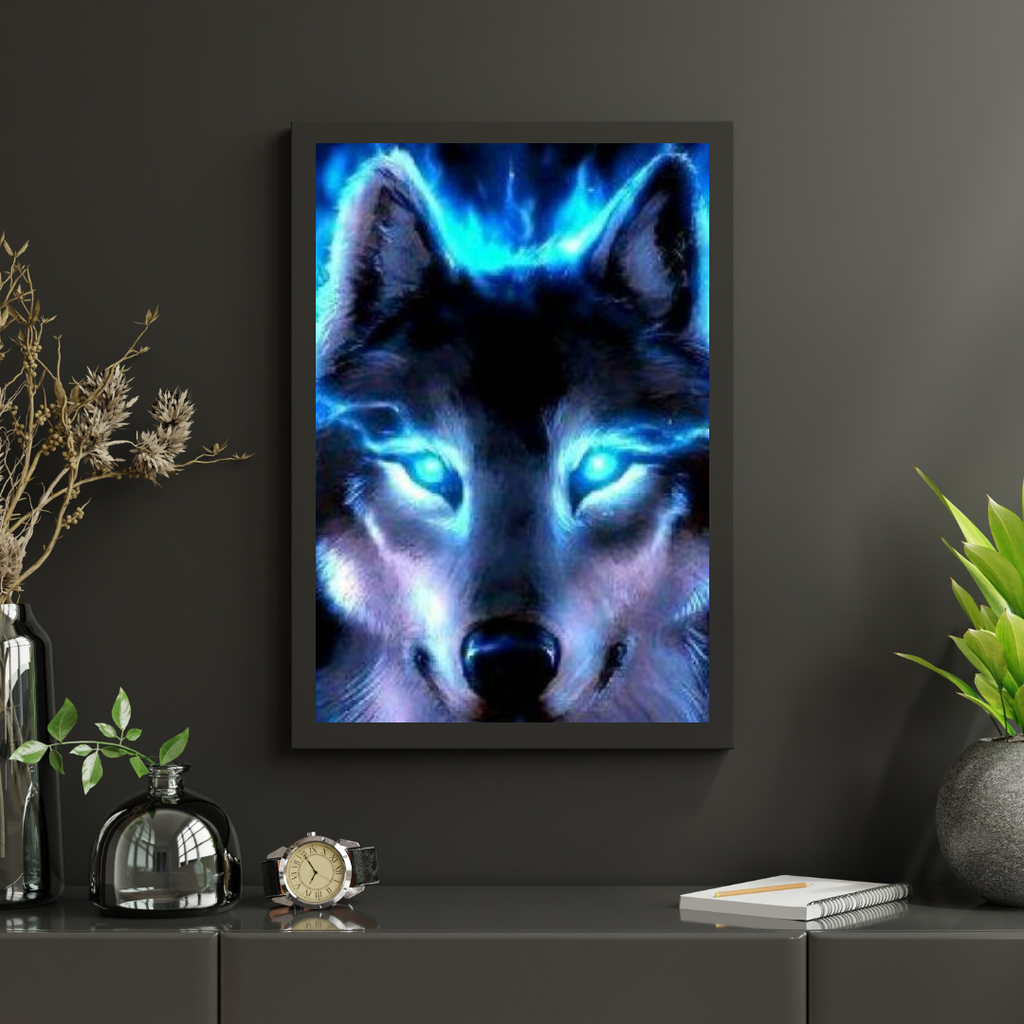 Diamond Painting Beleuchtung Wolf - SEOS Shop ®