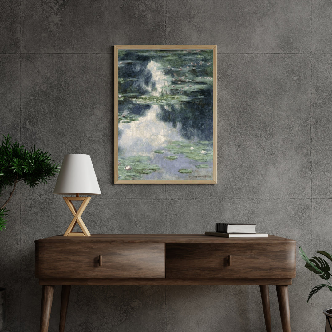 Diamond Painting Teich mit Seerosen - SEOS Shop ®