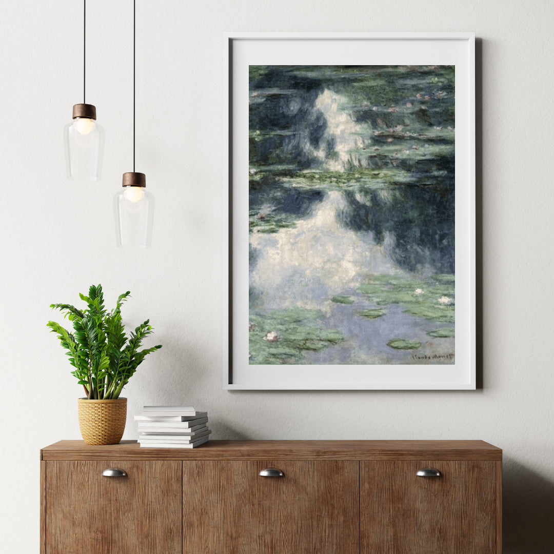 Diamond Painting Teich mit Seerosen - SEOS Shop ®