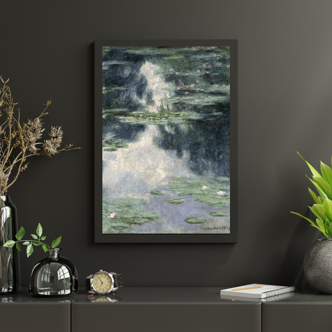 Diamond Painting Teich mit Seerosen - SEOS Shop ®