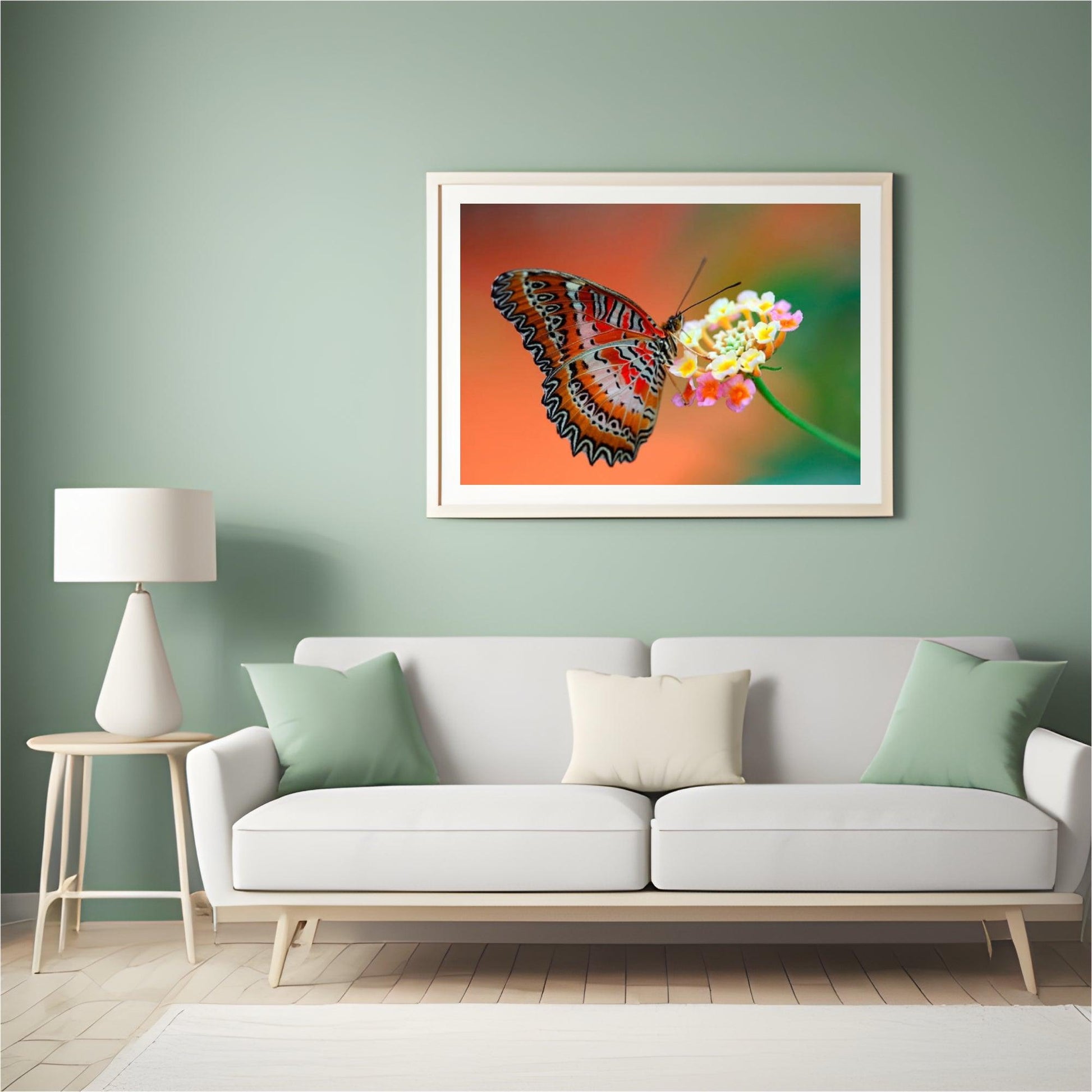 Diamantmalerei Schmetterling auf Blume - SEOS Shop ®
