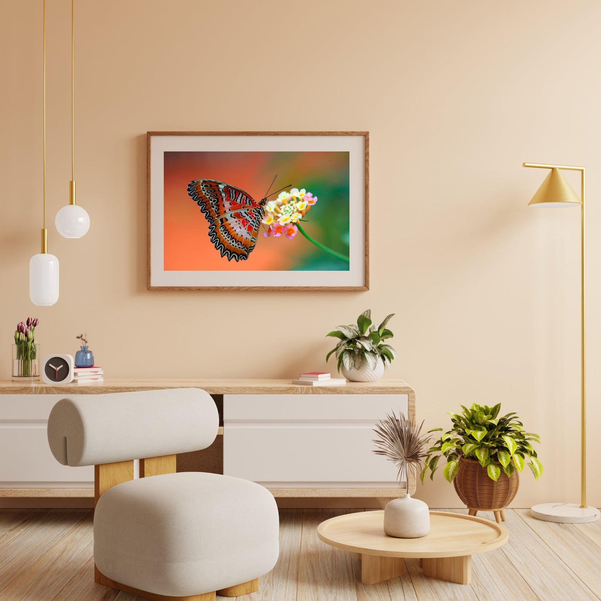 Diamantmalerei Schmetterling auf Blume - SEOS Shop ®