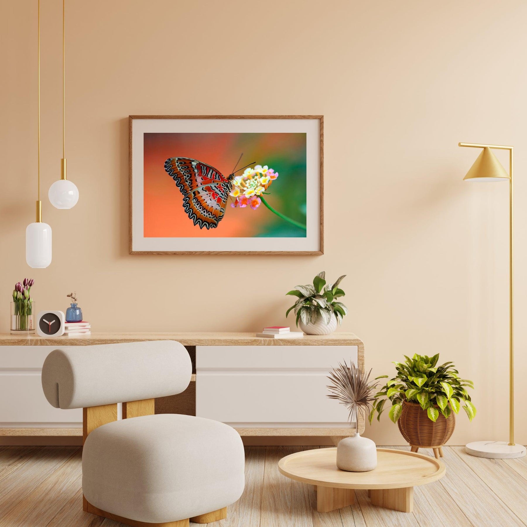 Diamantmalerei Schmetterling auf Blume - SEOS Shop ®