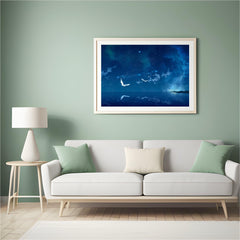 Diamantmalerei Vögel in der Nacht - SEOS Shop ®