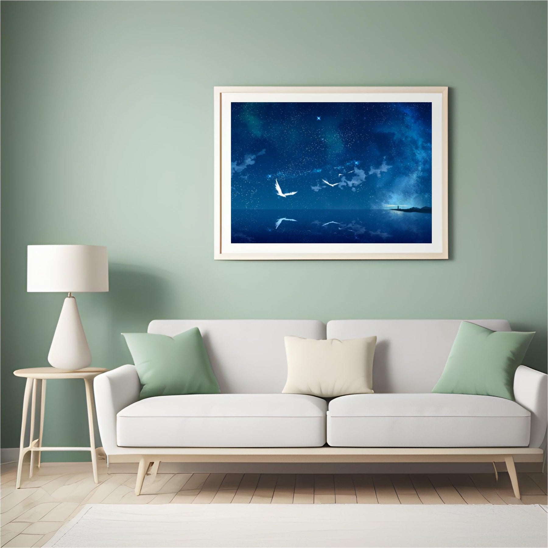 Diamantmalerei Vögel in der Nacht - SEOS Shop ®