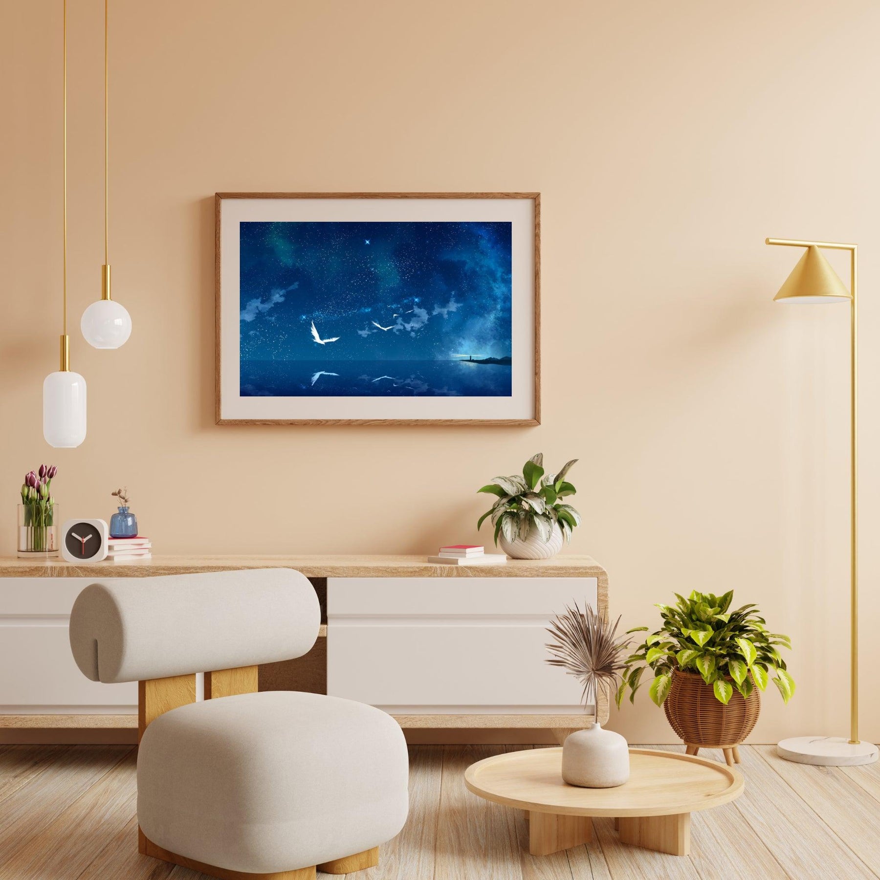 Diamantmalerei Vögel in der Nacht - SEOS Shop ®