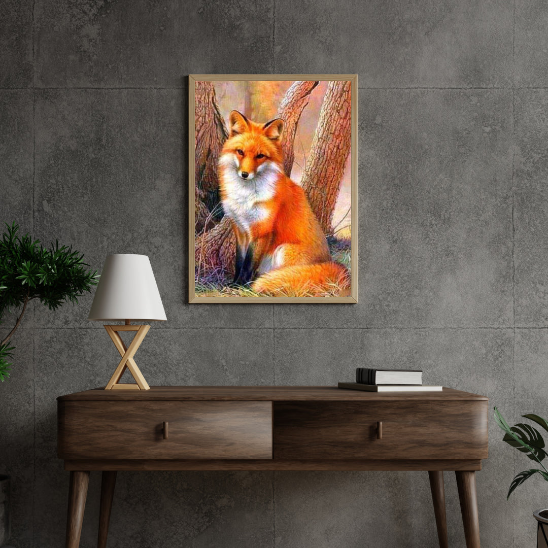 Diamantmalerei Fuchs am Baum - SEOS Shop ®