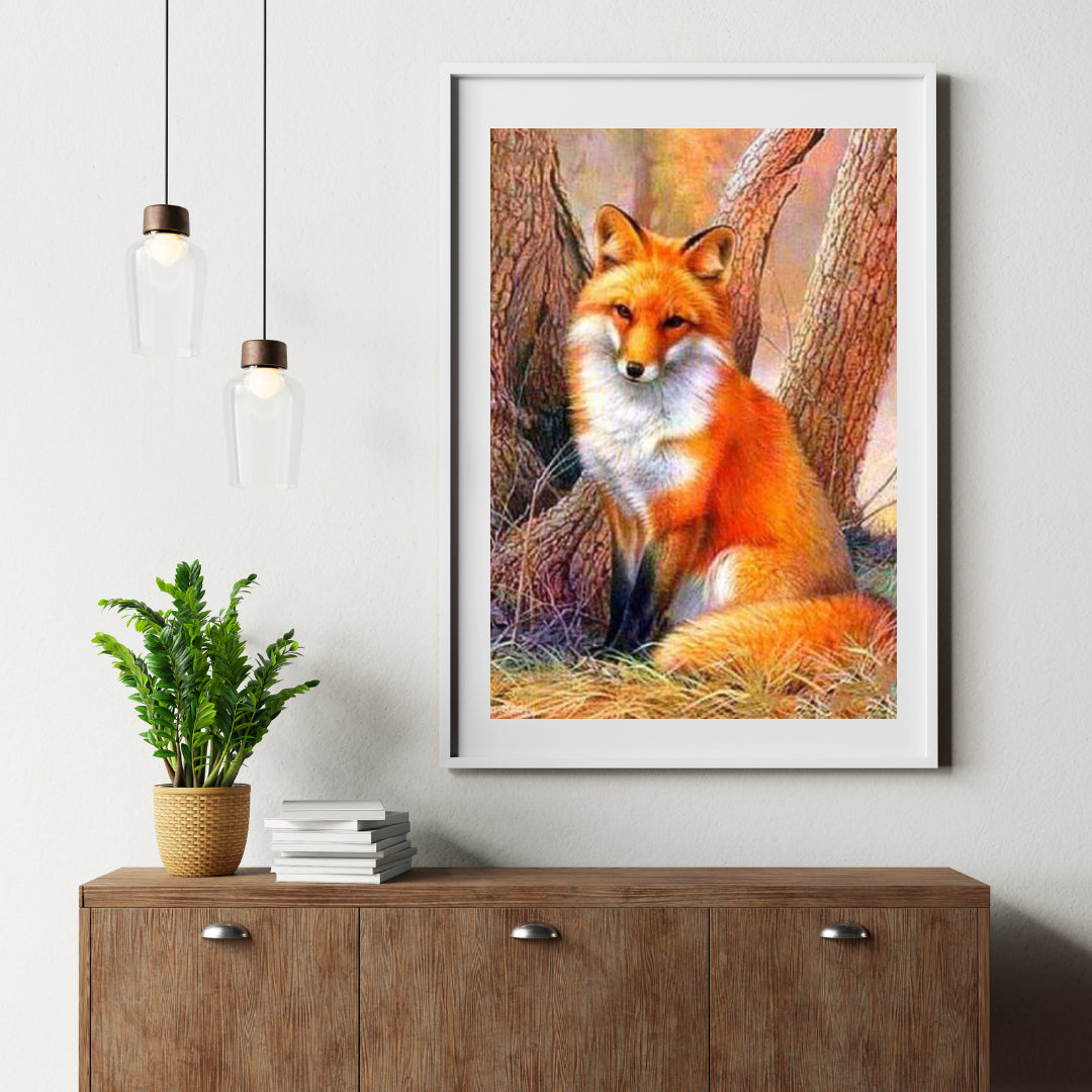 Diamantmalerei Fuchs am Baum - SEOS Shop ®