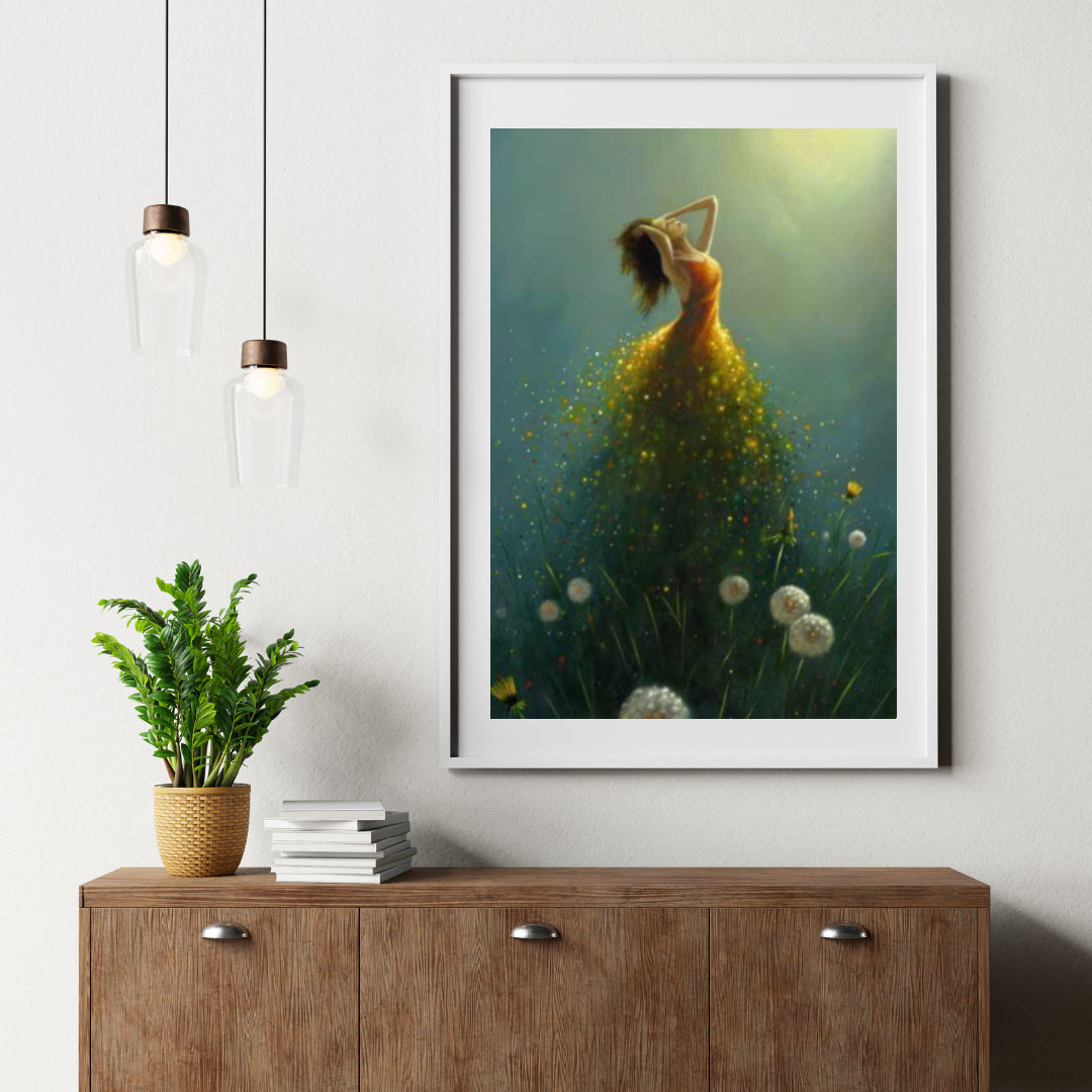Diamantmalerei Frau unter Wasser – SEOS Shop ®