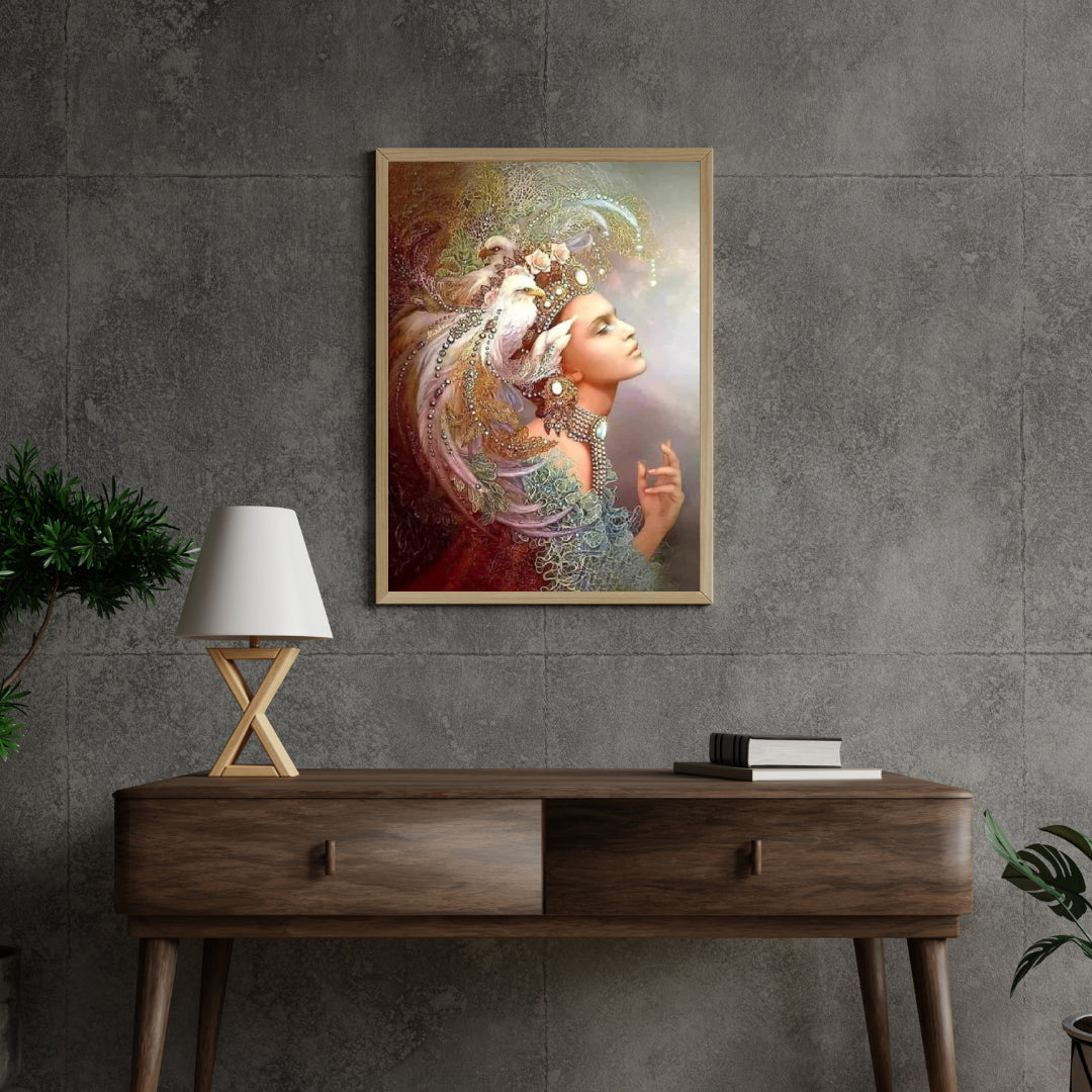 Diamantmalerei Frauen mit Adler - SEOS Shop ®