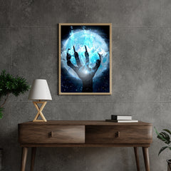 Diamantmalerei Werwolf und der Mond - SEOS Shop ®