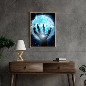 Diamantmalerei Werwolf und der Mond - SEOS Shop ®