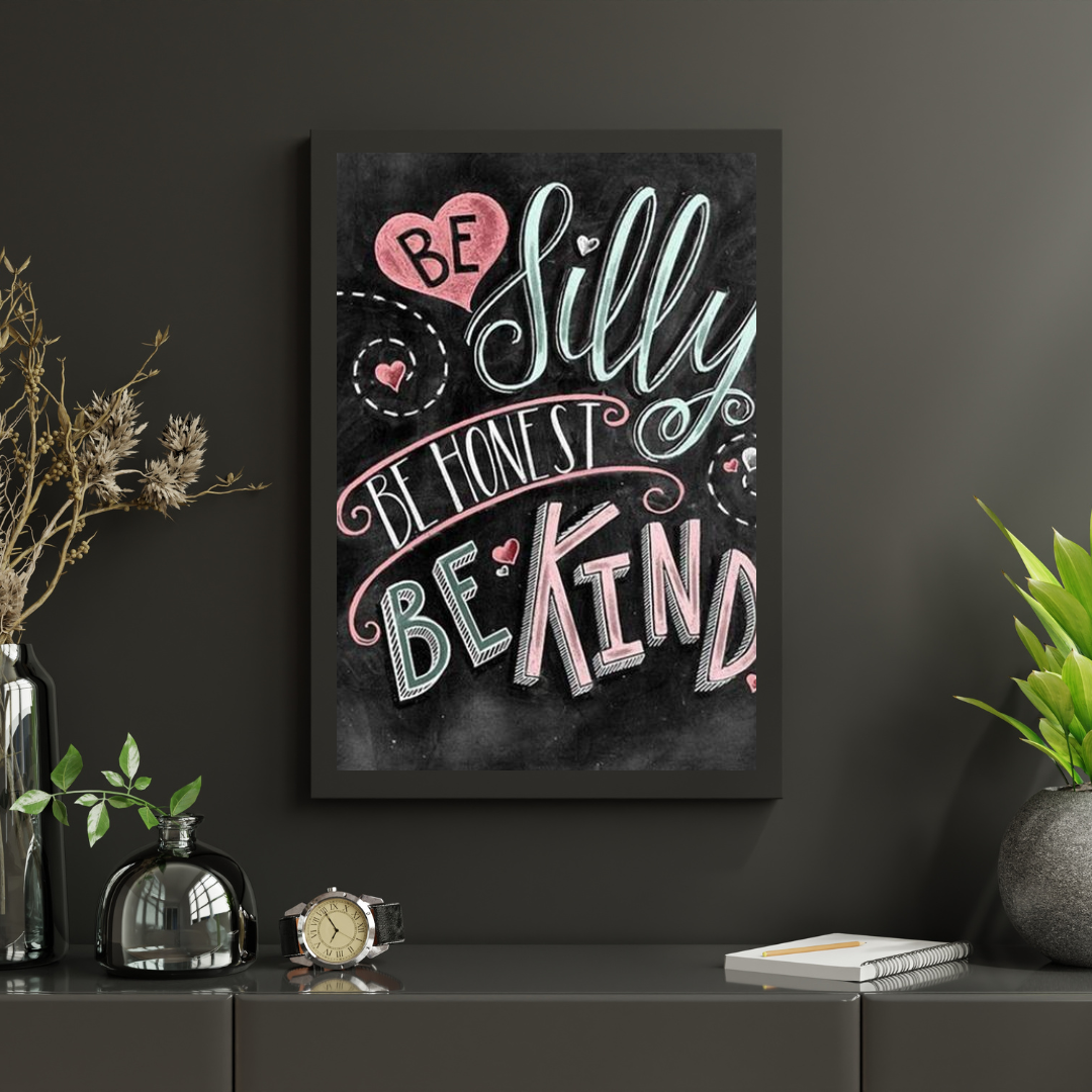 Diamond Painting Sei verrückt, sei ehrlich, sei nett – SEOS Shop ®